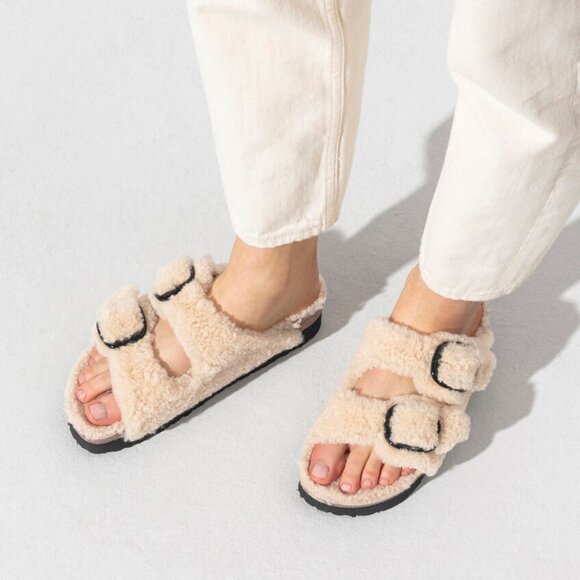 Birkenstock Shoes - BIRKENSTOCK | Arizona Big Buckle Shearling | 38